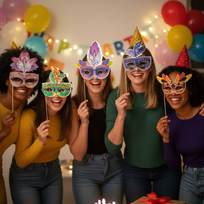 Masquerade Mask Photo Props Set-9