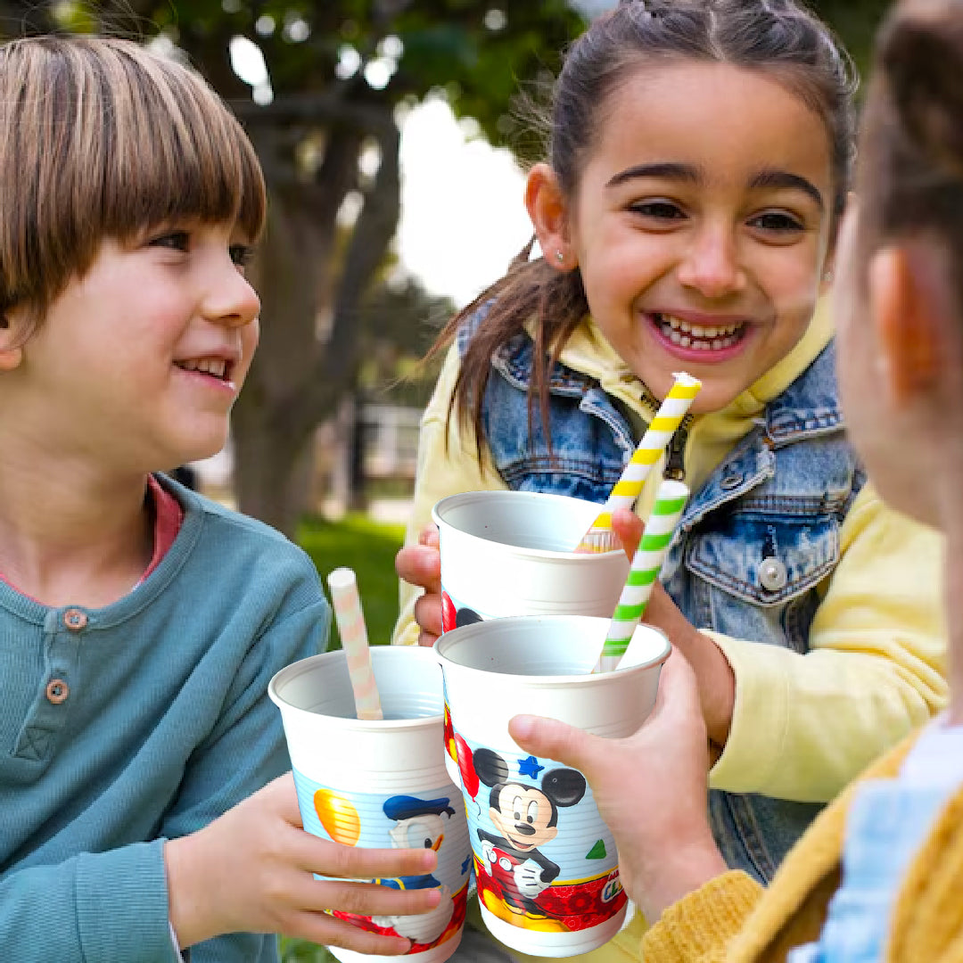 Minnie Mouse Plastic Cups - 250ML - 8PC