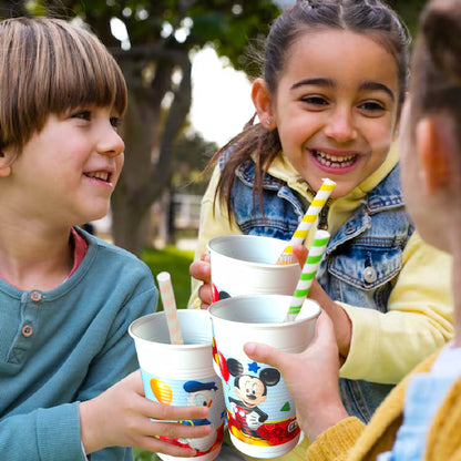 Minnie Mouse Plastic Cups - 250ML - 8PC