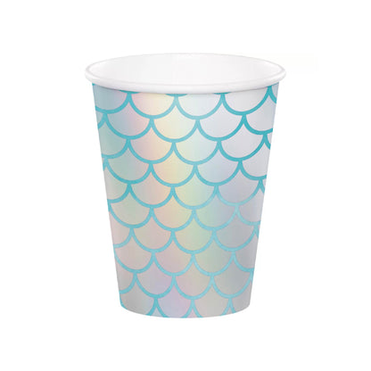 Mermaid Paper Cups - 8PC