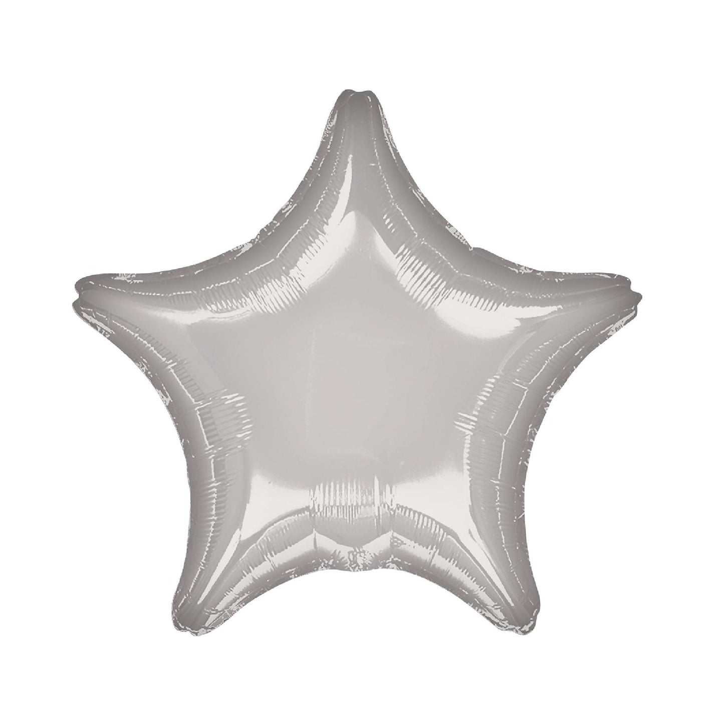 Foil Silver Star Balloons 19in S15