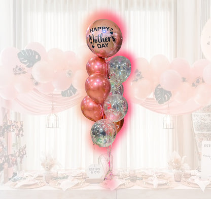 Mother's Day Balloon Bouquet - Helium Filled
