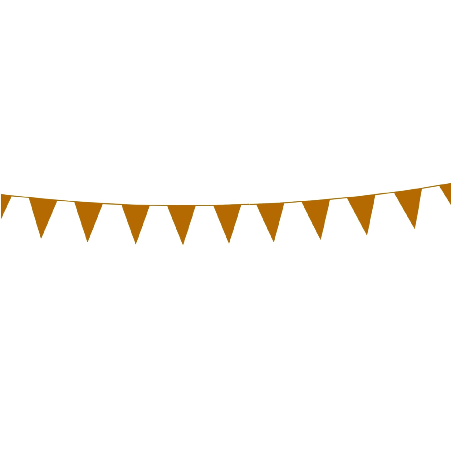 Mustard Yellow Bunting Banner - Over 6 FT