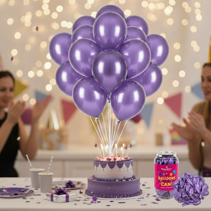 Chrome Purple Premium Latex Balloons 10" - 20PC