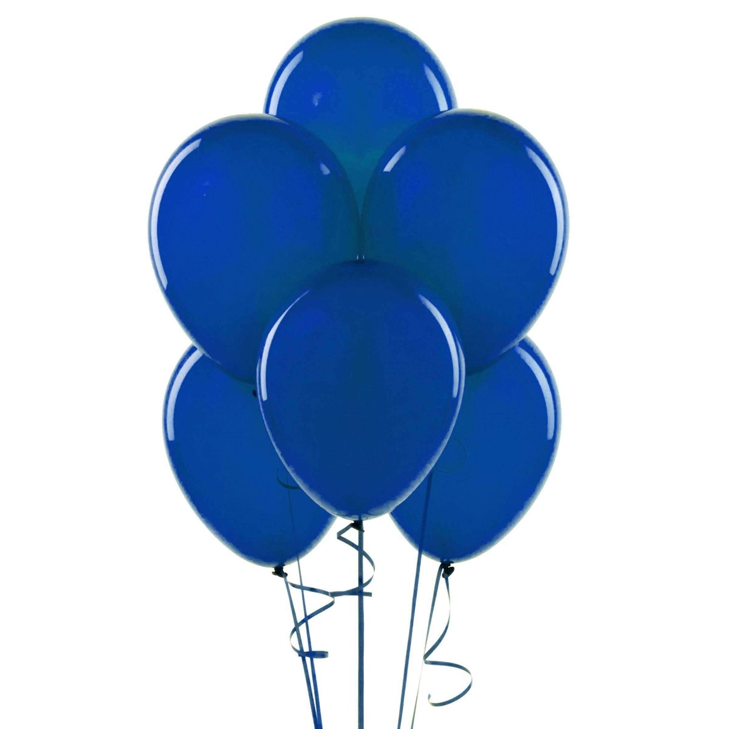 12" Navy Blue Balloons - 10PC