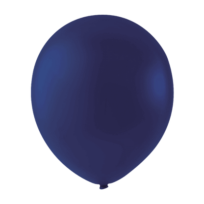 12" Navy Blue Balloons - 10PC