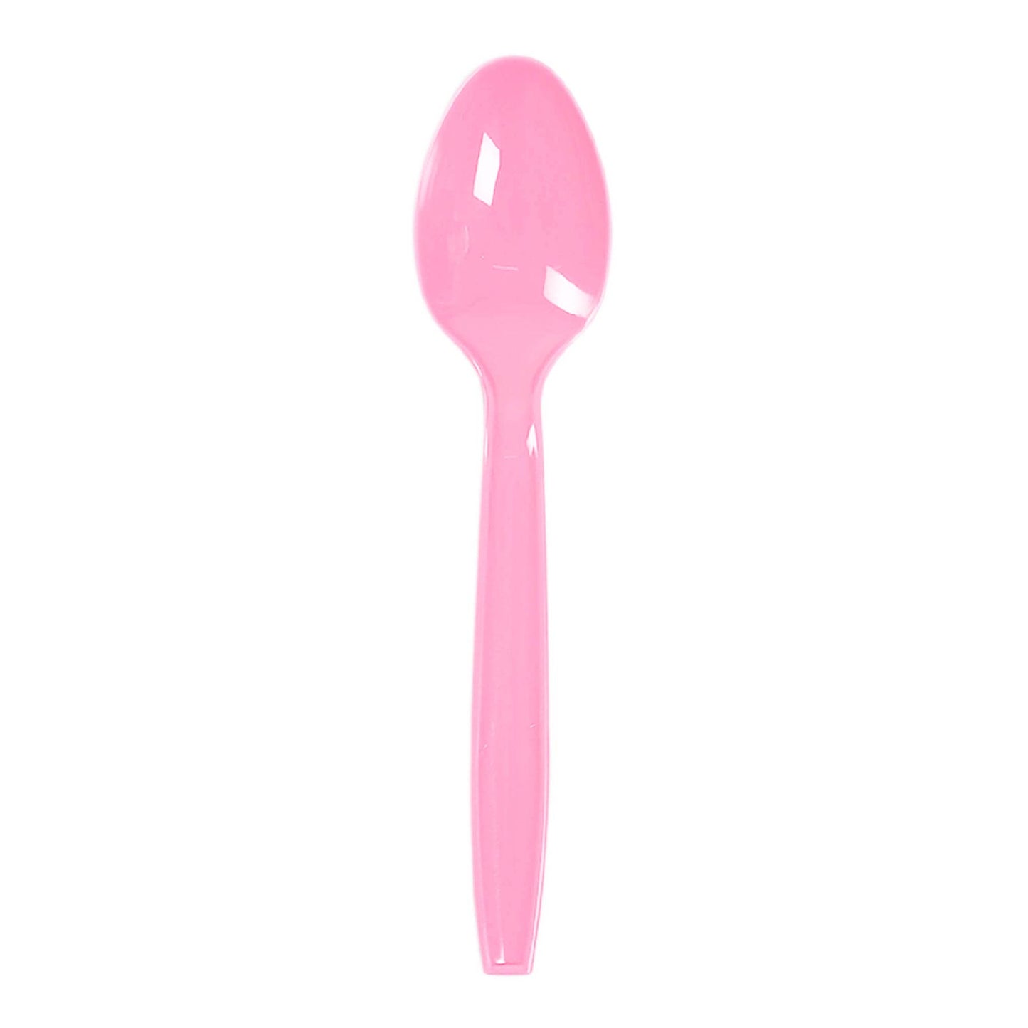 Wanna Party Premium Light Pink Spoons - 20Ct