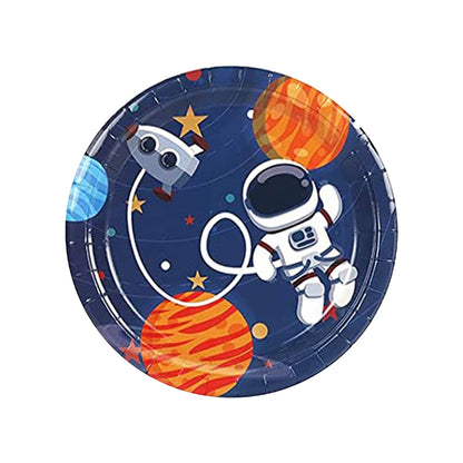 Space Theme Paper Plates 9" - 8PC