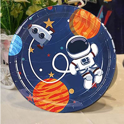 Space Theme Paper Plates 9" - 8PC