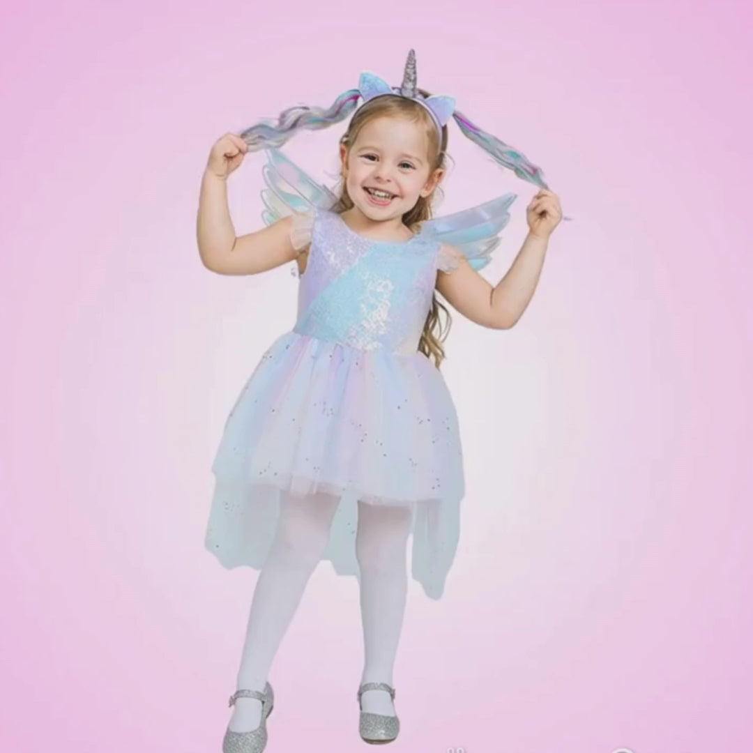 Unicorn Costume - Small - Age 3 to 5 Years