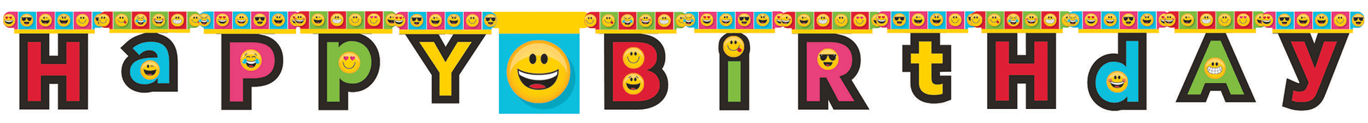 Emojies Letter Banner