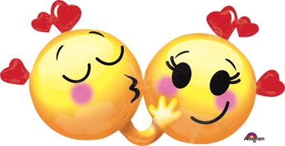 Emoticons in Love Balloons 36" P35