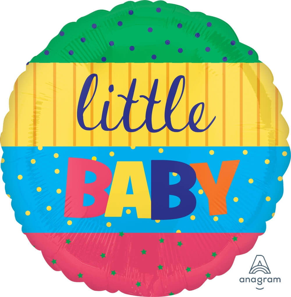 Little Baby Stripes Balloon 18" S40