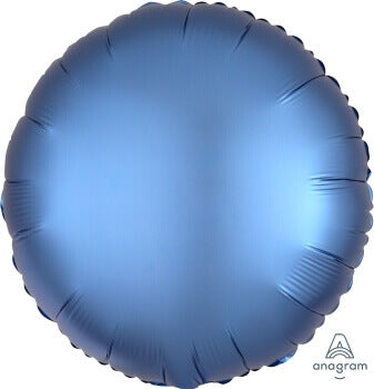 Round Matte Balloons Blue 18"