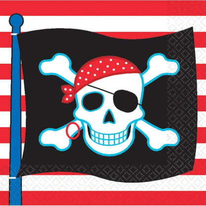 Pirate Party Lunch Napkins