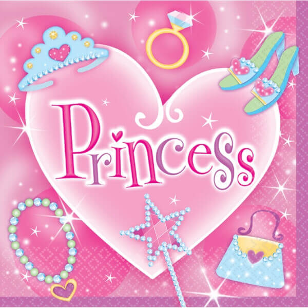 Princess Lunch Napkins