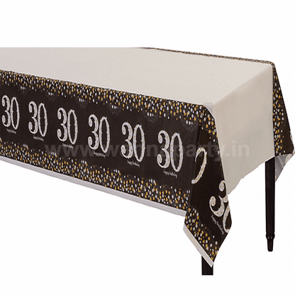 30th Birthday Tablecover 54" x 108"