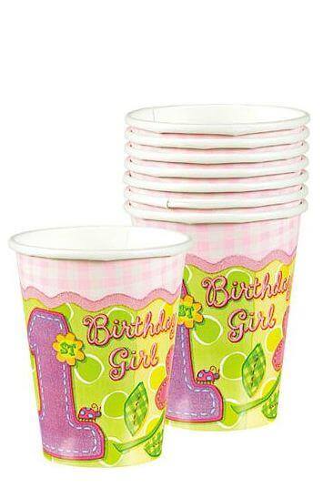 HUGS &amp; STITCHES 9OZ PAPER CUPS - 8CT