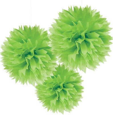 Fluffy Decoration Green