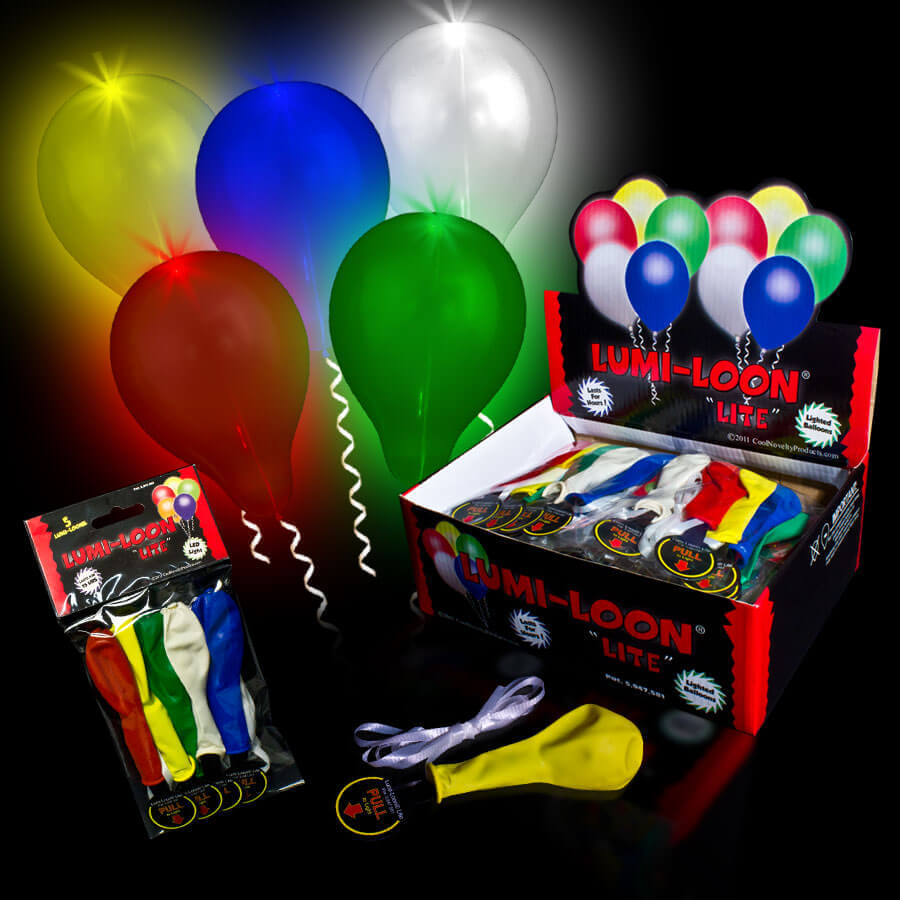 Light Up LED Balloons - 5CT