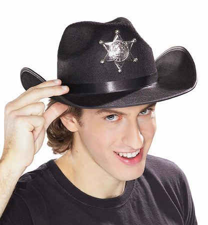 Sheriff Hat Black