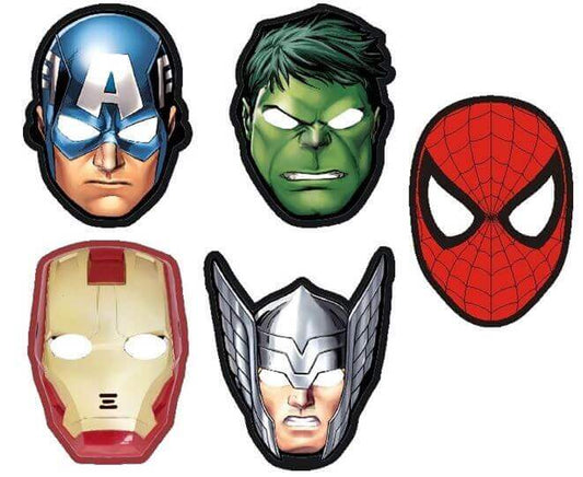 Avengers Superheroes Assorted Face Masks - 10CT