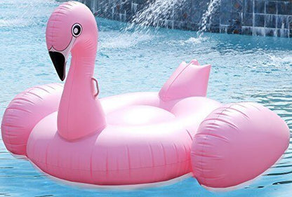 Inflatable Flamingo Pool Floats - Over 6 FT