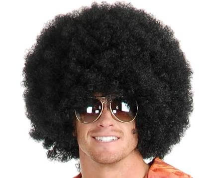 Black Dense Afro Wig