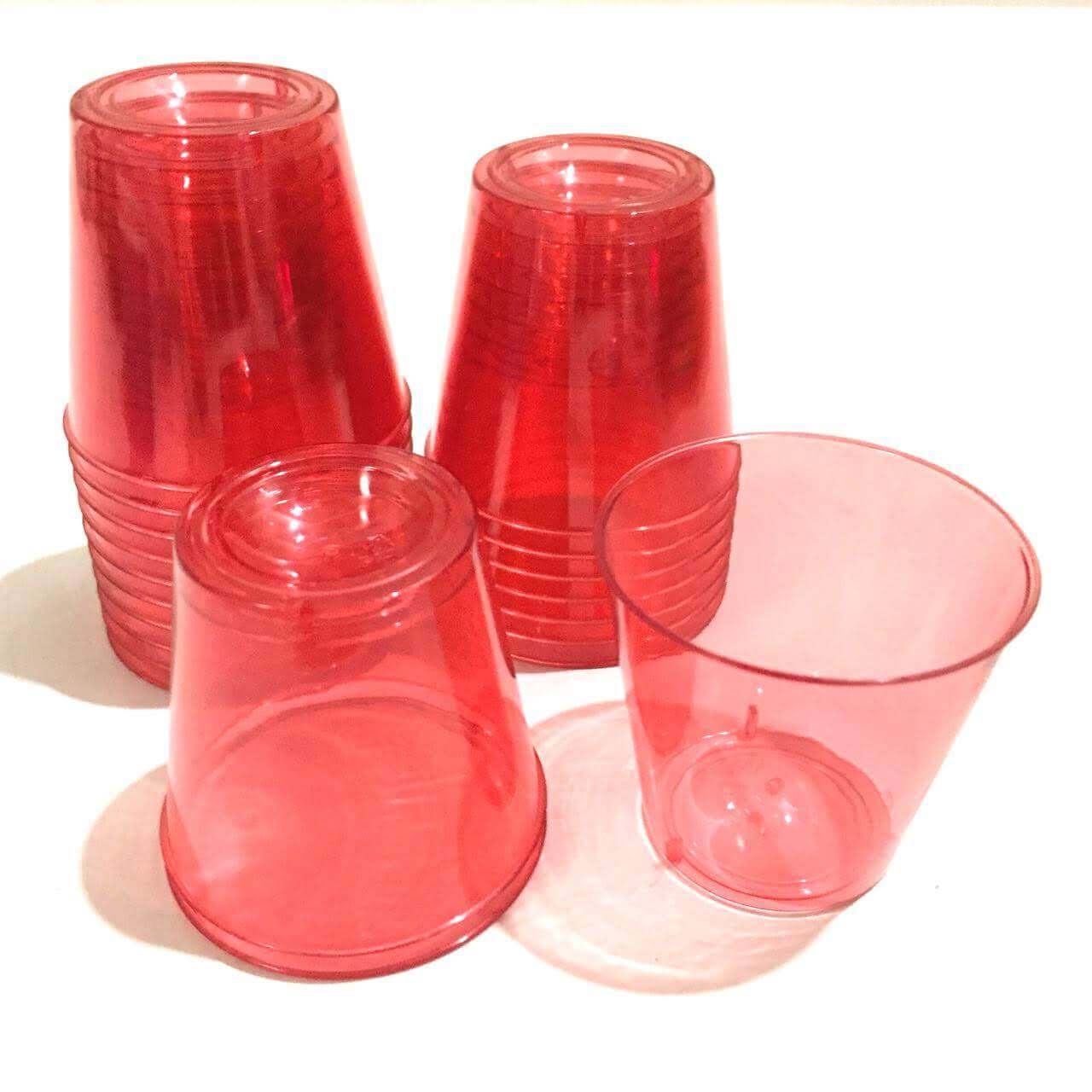 Shot Glasses Red 20 Oz - 30CT