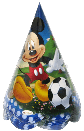 Mickey Mouse Paper Caps - 10PC