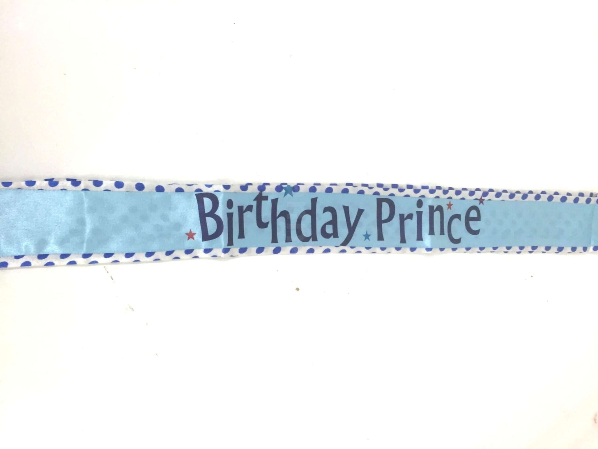 Birthday Prince Kids Sash