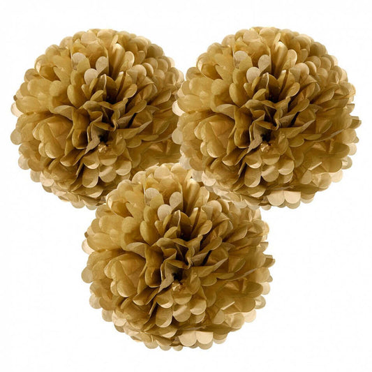 Fluffy Decoration Golden - 1PC