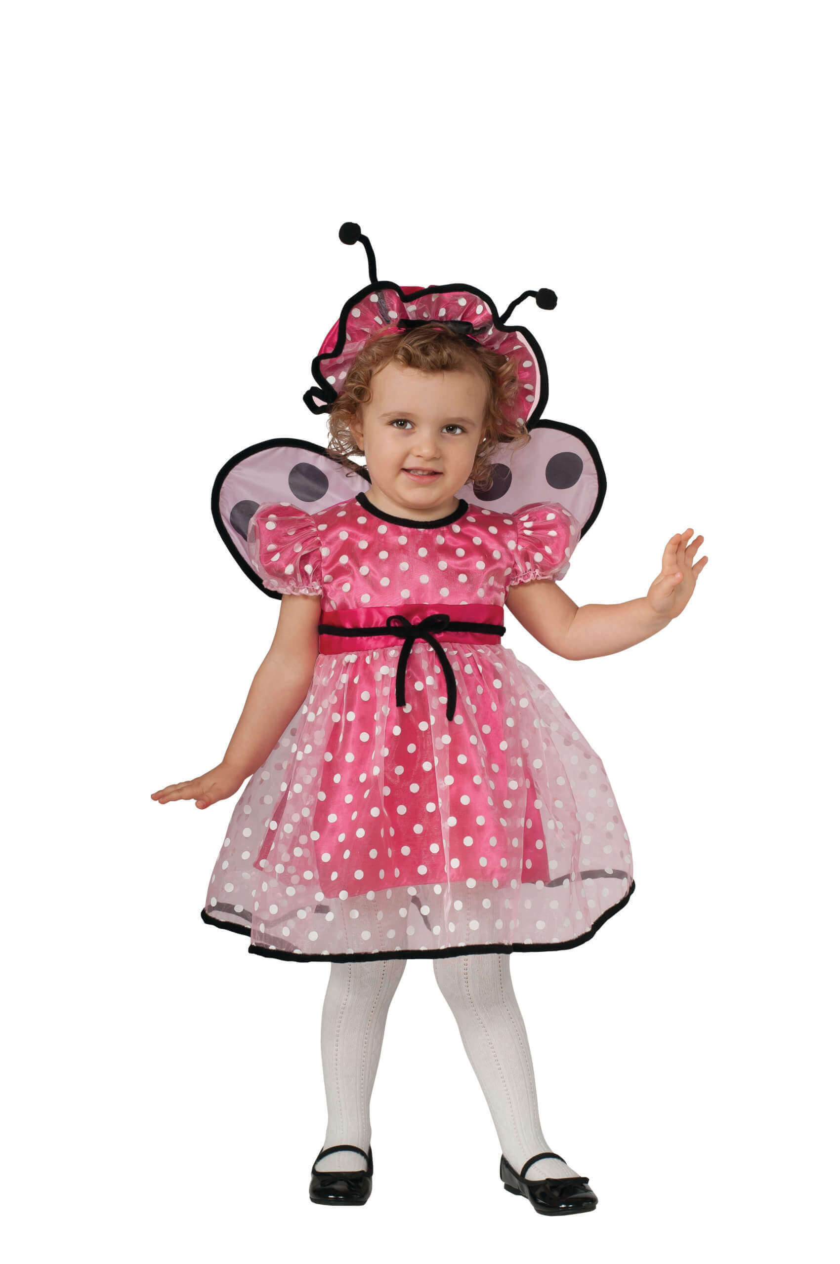 Toddlers Pink Lady Bug Costume