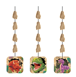 Dinosaur Blast Hanging Cutouts - 5PC