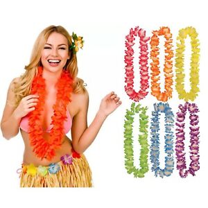 Neon Lei Garland Orange