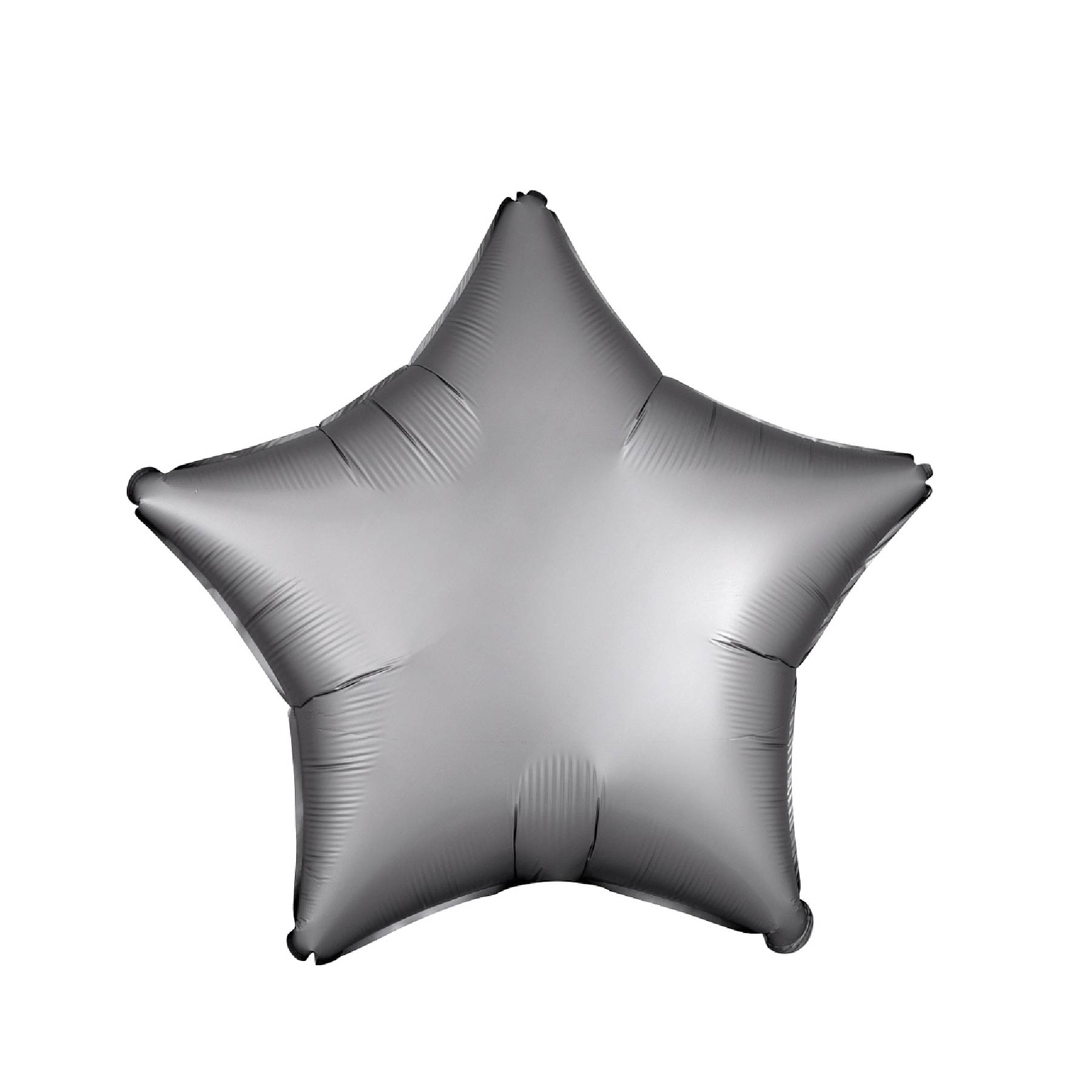 Wanna Party Matte Star Balloon (19 Inch, Silver)