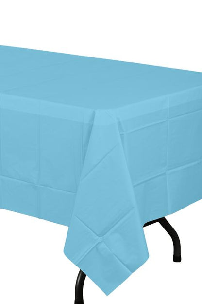 Light Blue Tablecover 54 inch x 108 inch