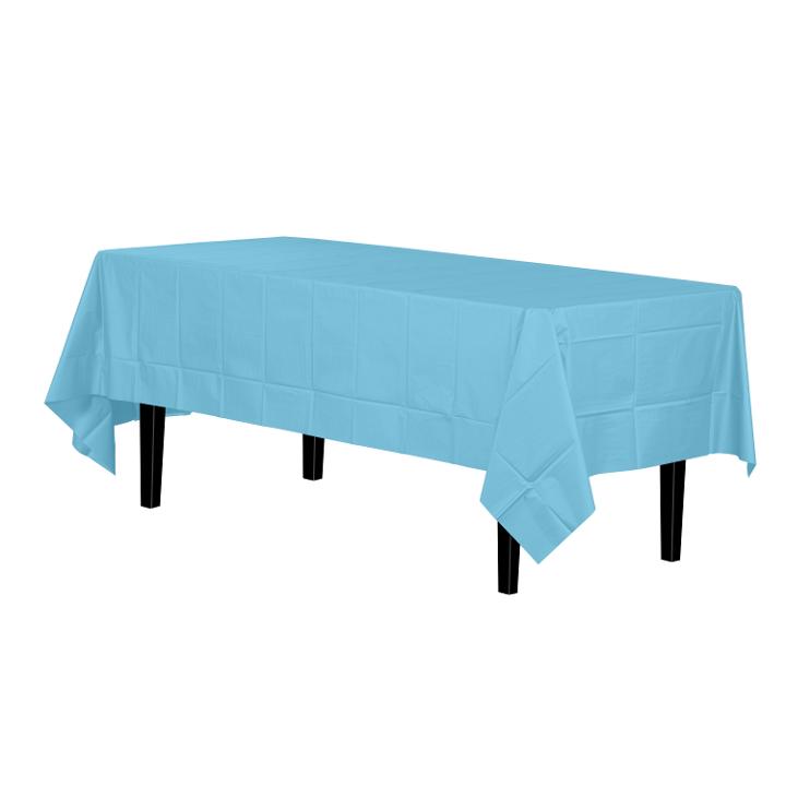 Light Blue Tablecover 54 inch x 108 inch