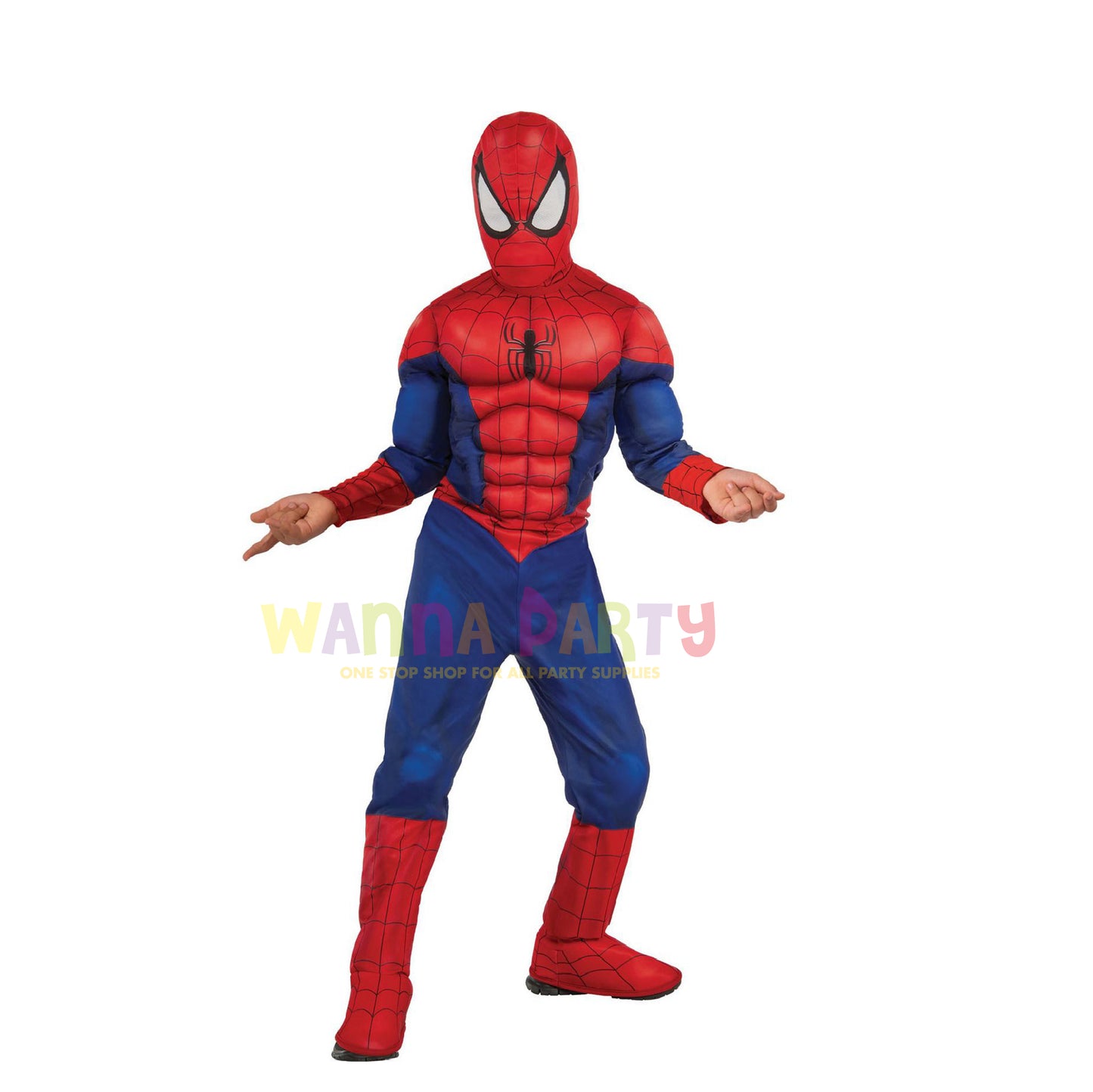 Muscular Spiderman Costume