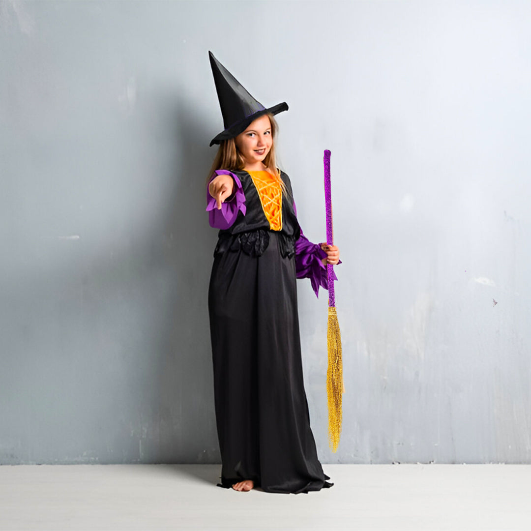 Black Witch Hat and Broom