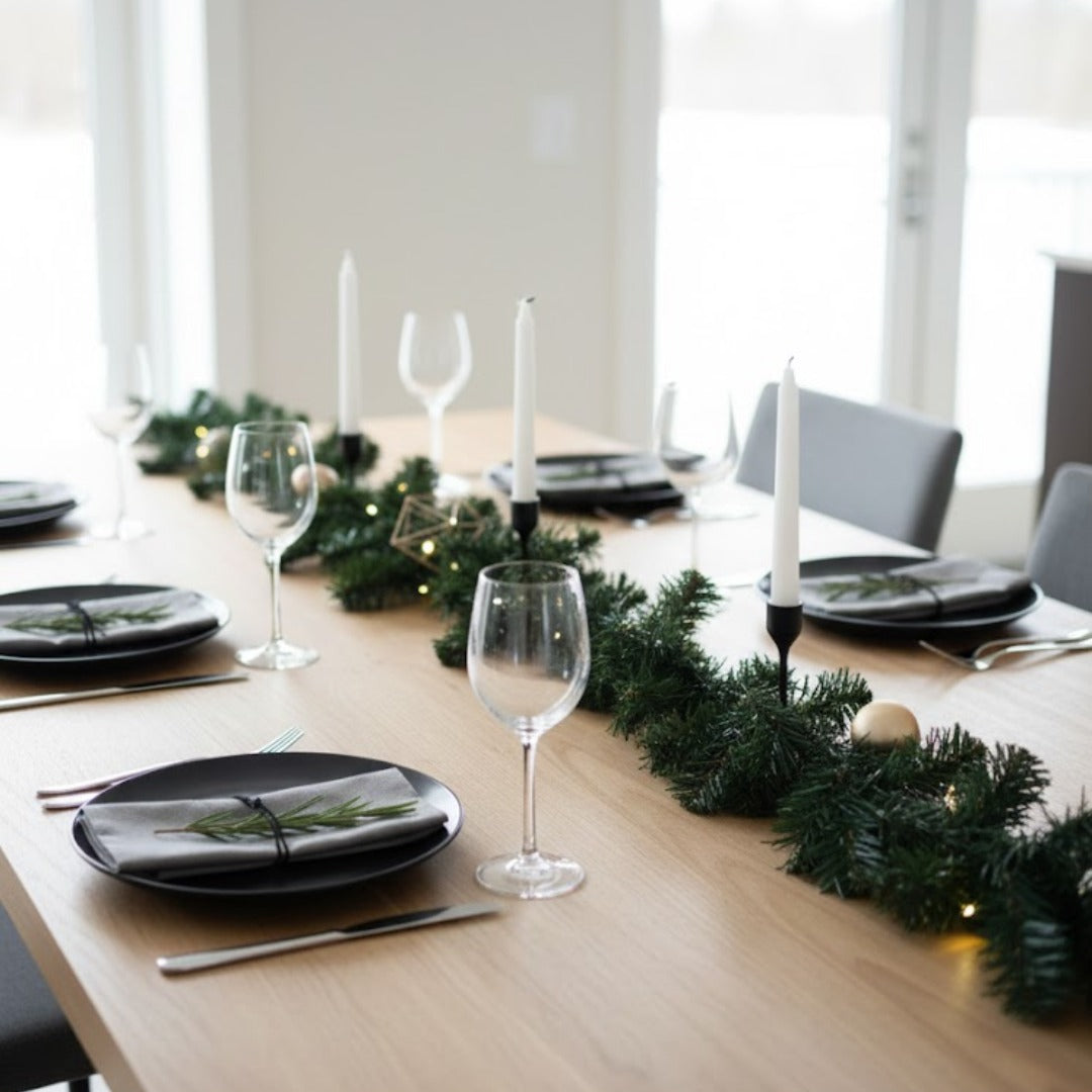 Christmas Light Up Pine Garland - 9FT