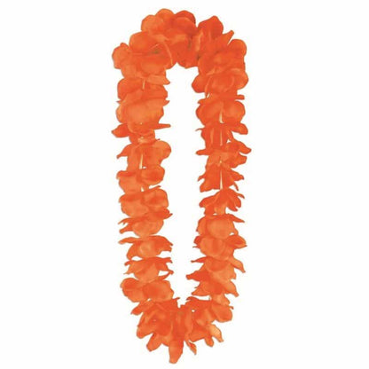 Neon Lei Garland Orange