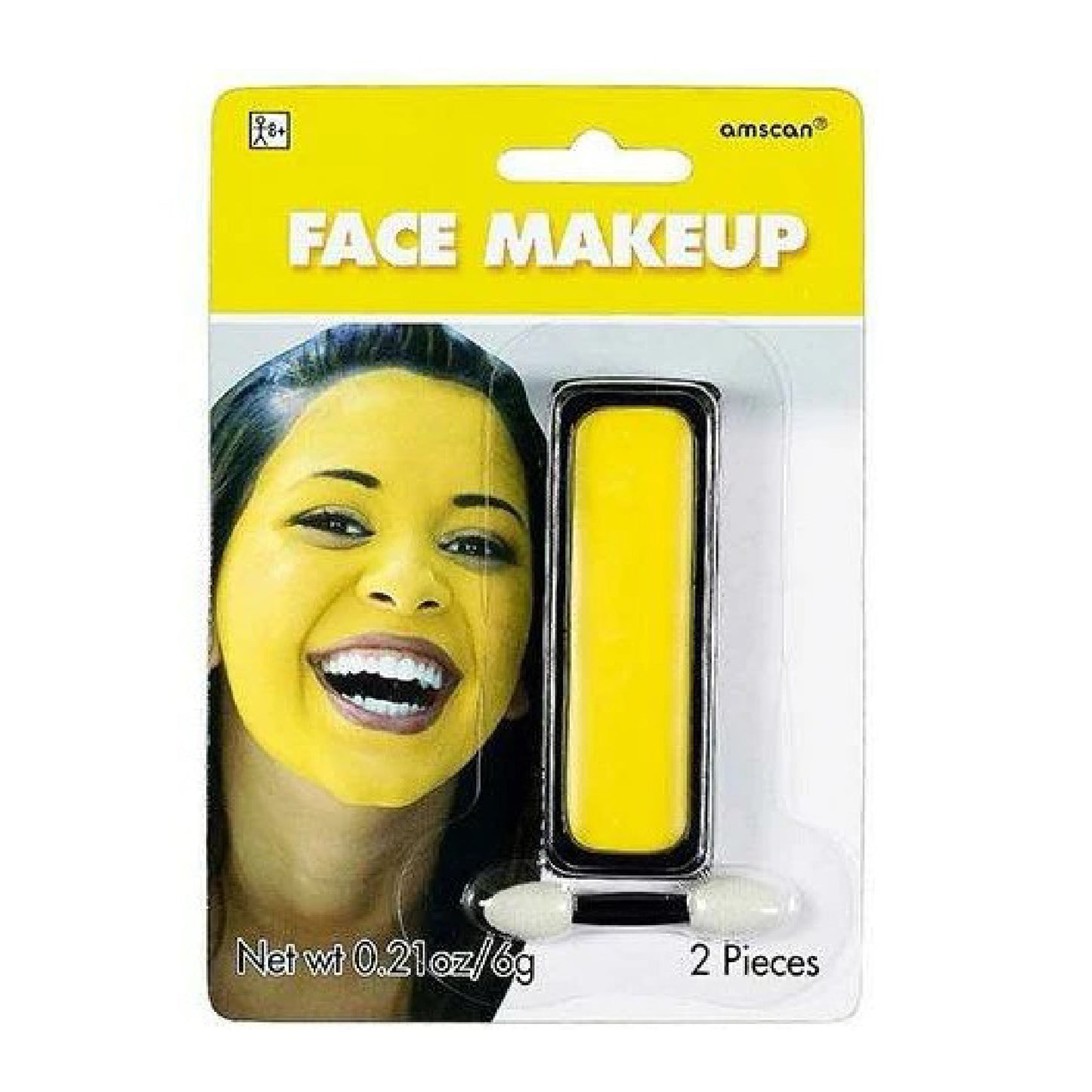 Face Paint Yellow .21oz for Party