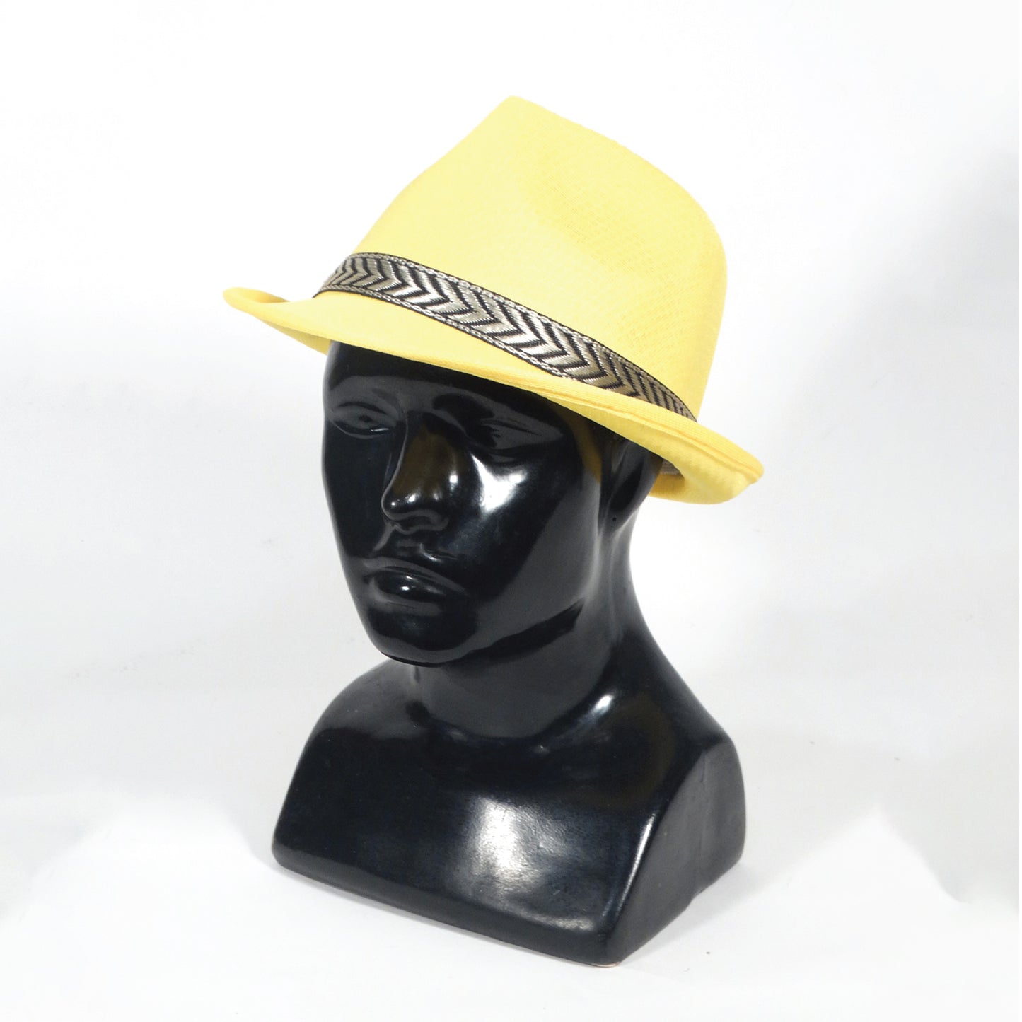 Fedora Hat Neon Yellow