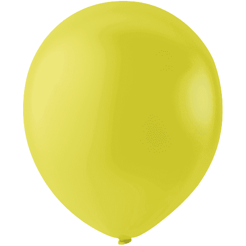 12" Pastel Yellow Balloon