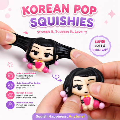K-POP Zoey Squishy Taba Toys - 1PC